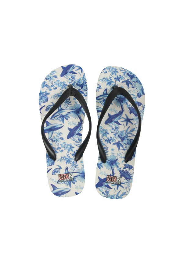 Scarpe MC2 Infradito Fantasia Blu